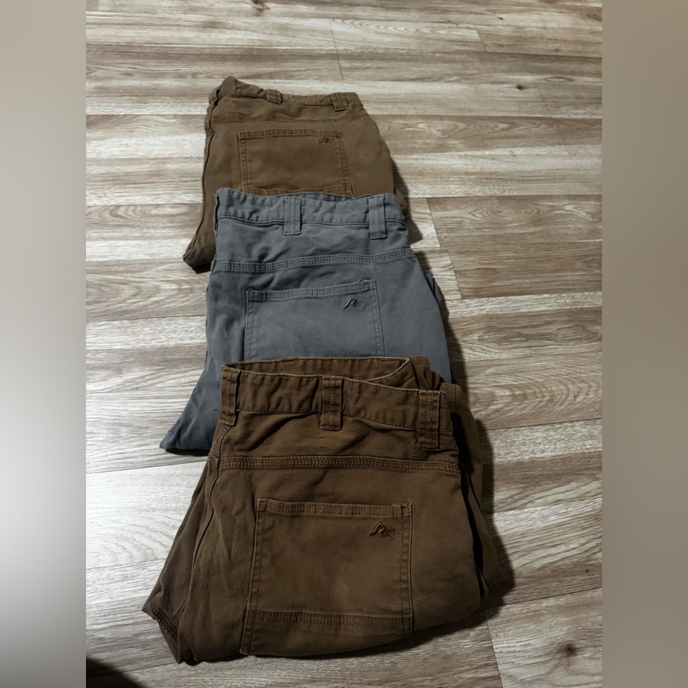 RidgeCut Men’s Pants – Bundle of 3
